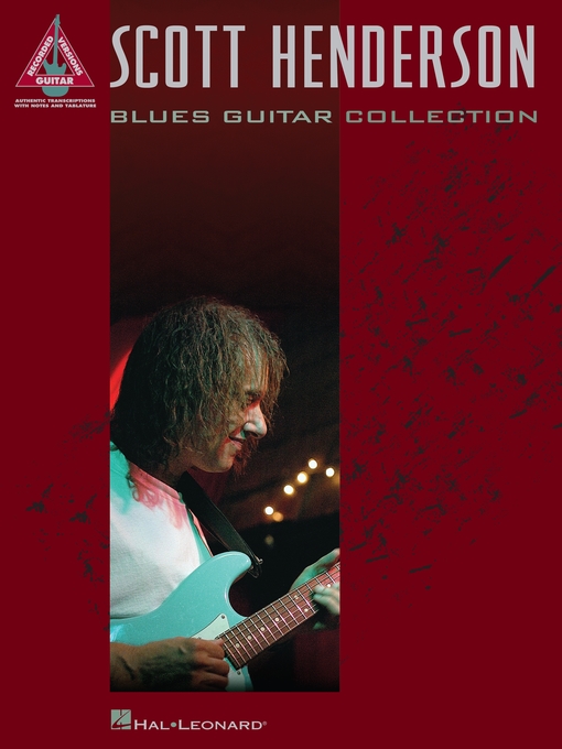 Cover image for Scott Henderson--Blues Guitar Collection (Songbook)